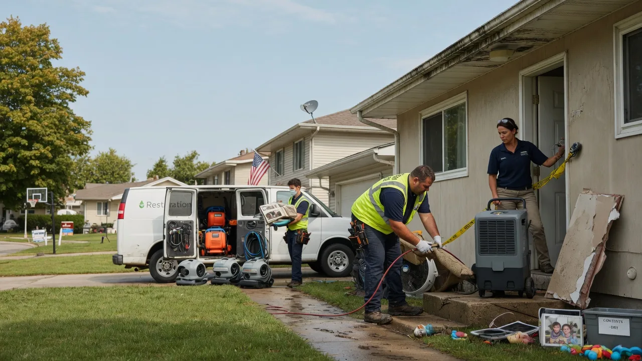 Water Damage Restoration in Flaxton, ND near me